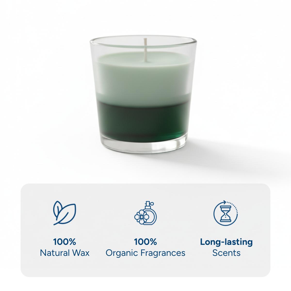 Glass Scented Candle - Image 4