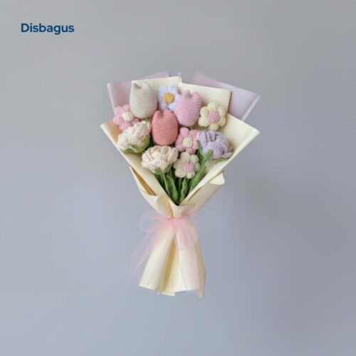 Crochet Tulip Bouquet