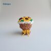 Chunky Yarn Mini Sunflower Bouquet