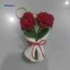 Double Rose Keychain
