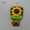 Sunflower Keychain