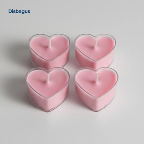 Heart-shape Tea Light Candle