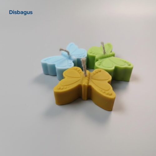 Small Butterfly Candle